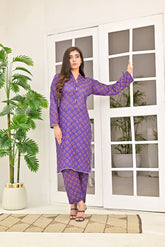 Iris Charm - Printed Purple Set