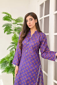 Iris Charm - Printed Purple Set