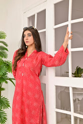 The Coral Sprig Kurta Set