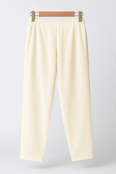 Womens Classic CreamWhite Straight Fit Trouser