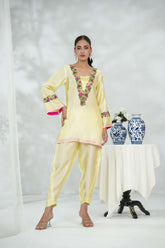 Lemon blossom Silk Ensemble