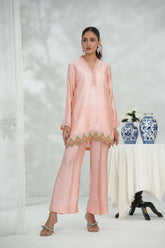 Zareen – Blush Silk Ensemble
