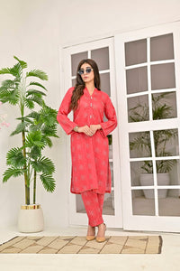 The Coral Sprig Kurta Set