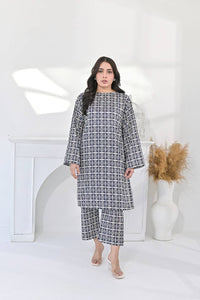 Indigo Mosaic Co-ord Set