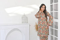 Boho Chic Printed Ensemble