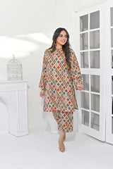 Boho Chic Printed Ensemble