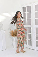 Boho Chic Printed Ensemble