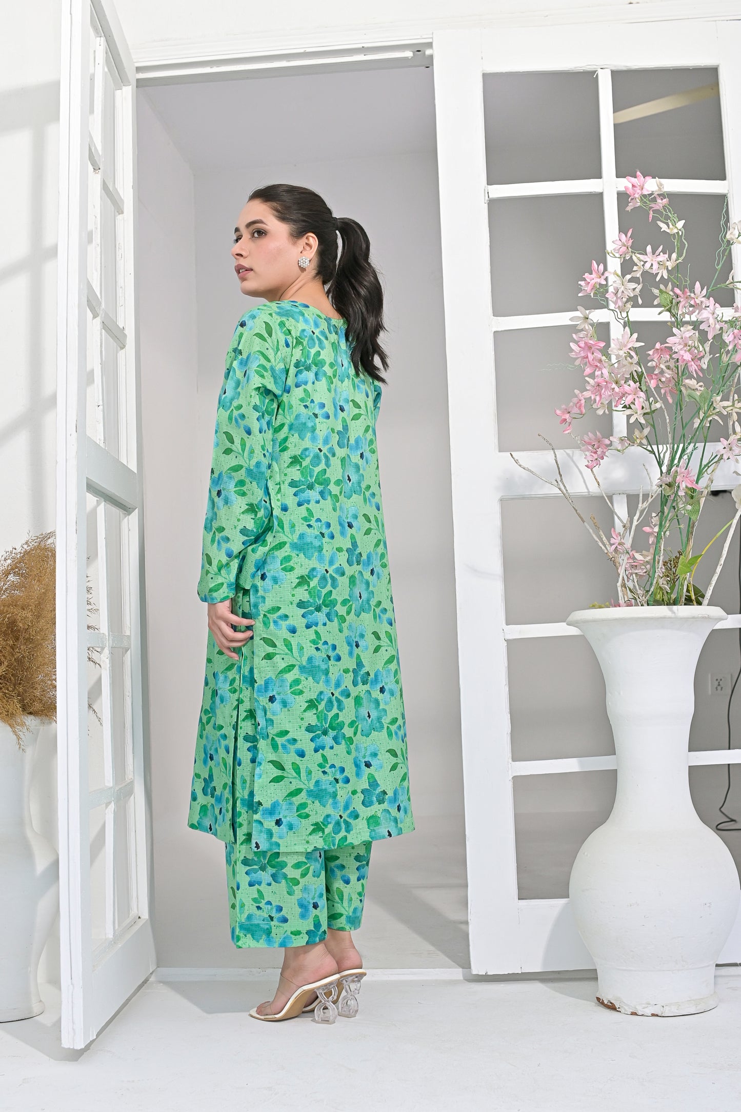 Garden Glow Refreshing Green Outfit