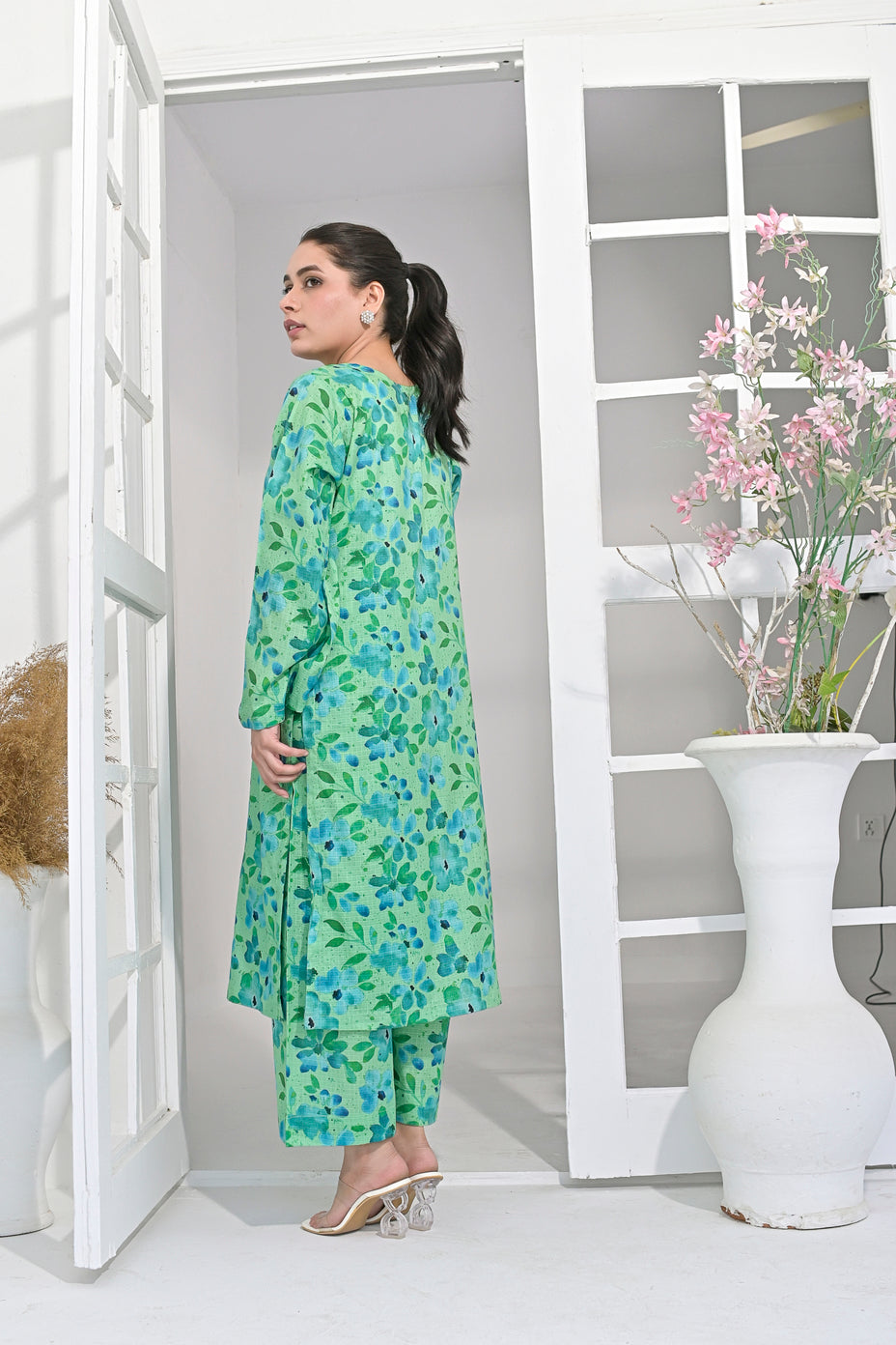 Garden Glow Refreshing Green Outfit