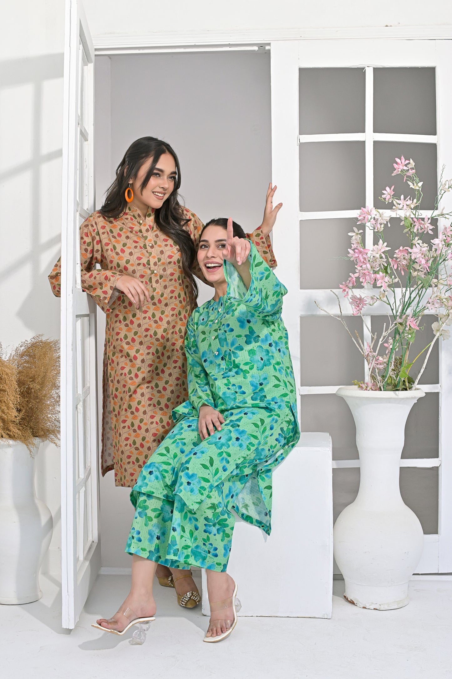 Garden Glow Refreshing Green Outfit