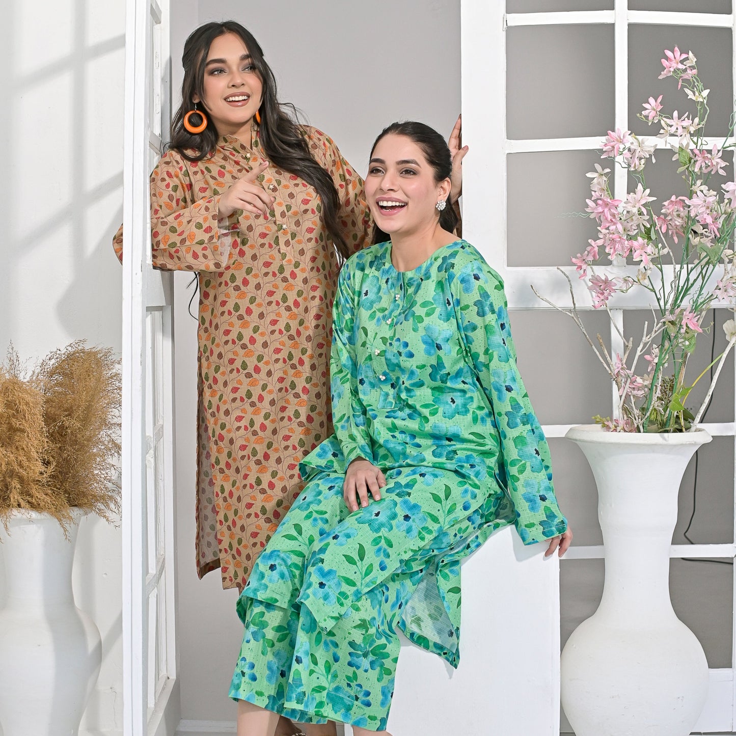 Autumn Bloom Printed Co-Ord Set
