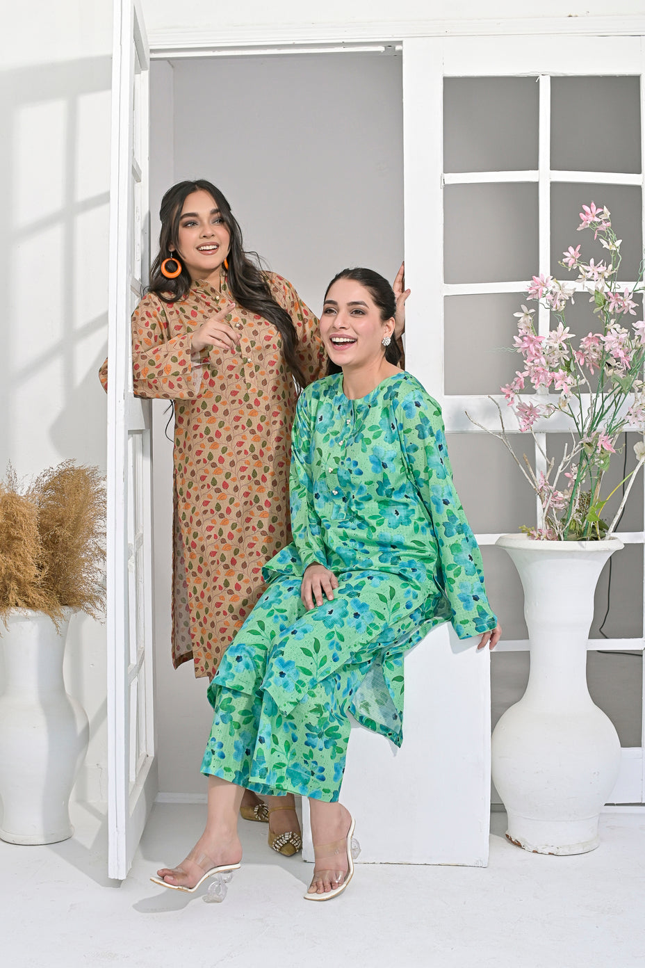Autumn Bloom Printed Co-Ord Set