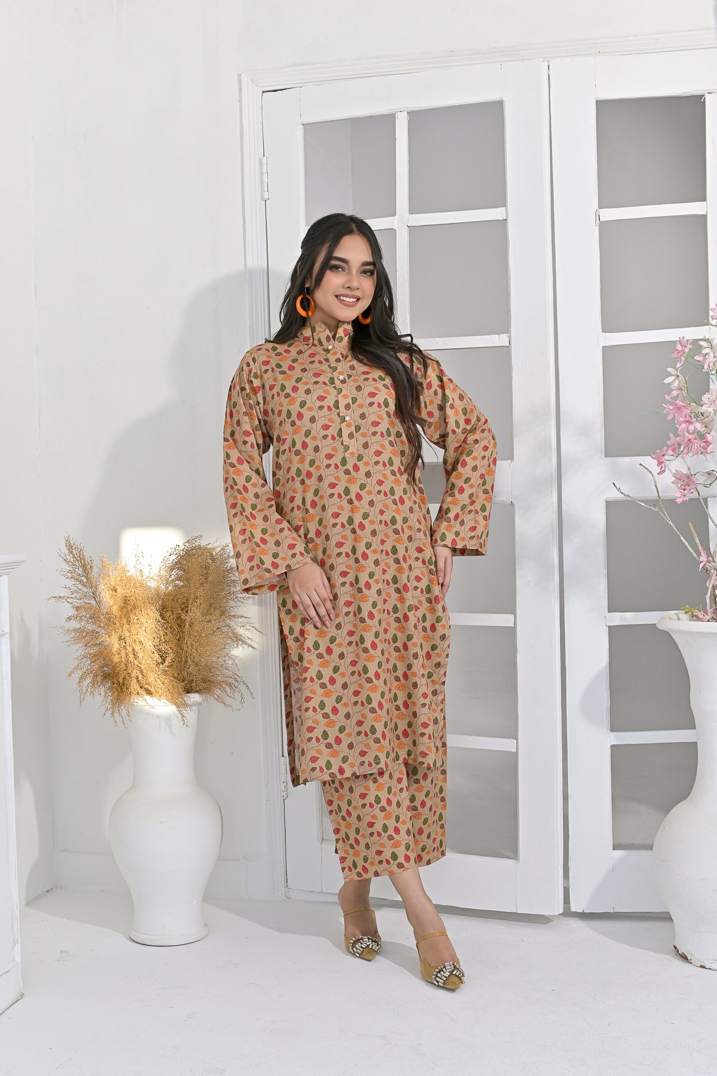 Autumn Bloom Printed Co-Ord Set