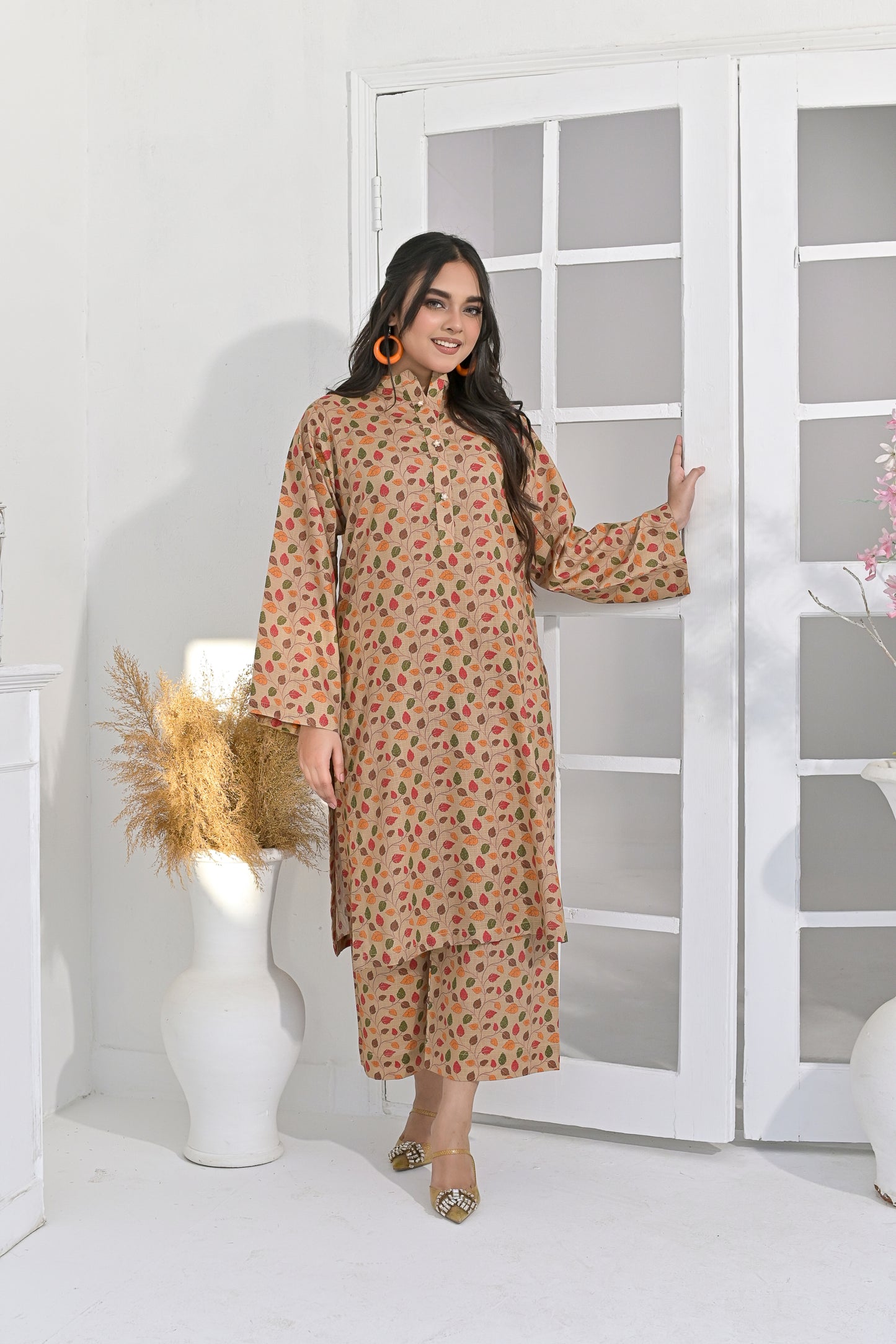 Autumn Bloom Printed Co-Ord Set
