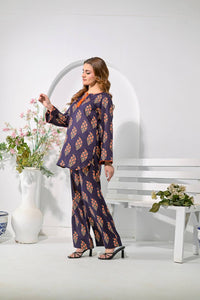 Midnight Bloom Co-Ord Set