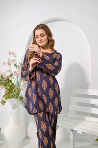 Midnight Bloom Co-Ord Set