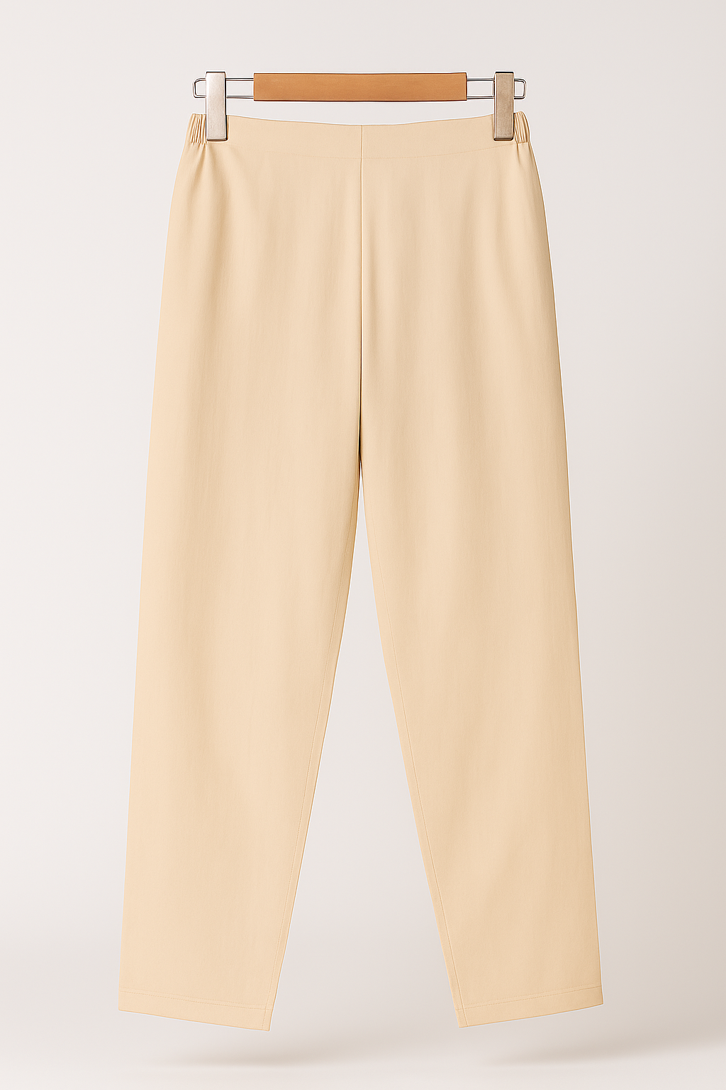 Classic Biege Straight Fit Trouser