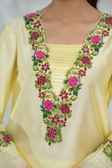 Lemon blossom Silk Ensemble