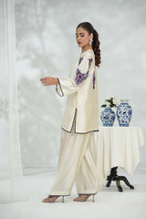 pristine ivory silk