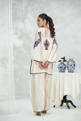 pristine ivory silk