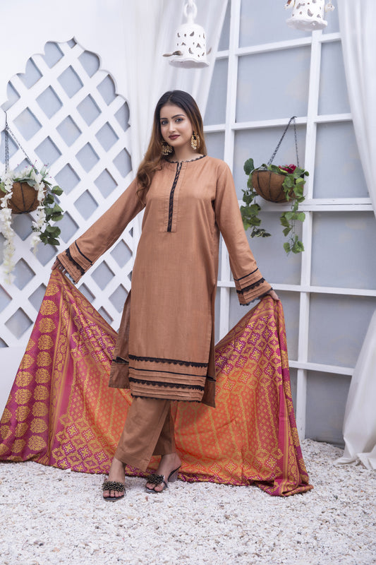 Khaddar 3 PC SUIT D 515