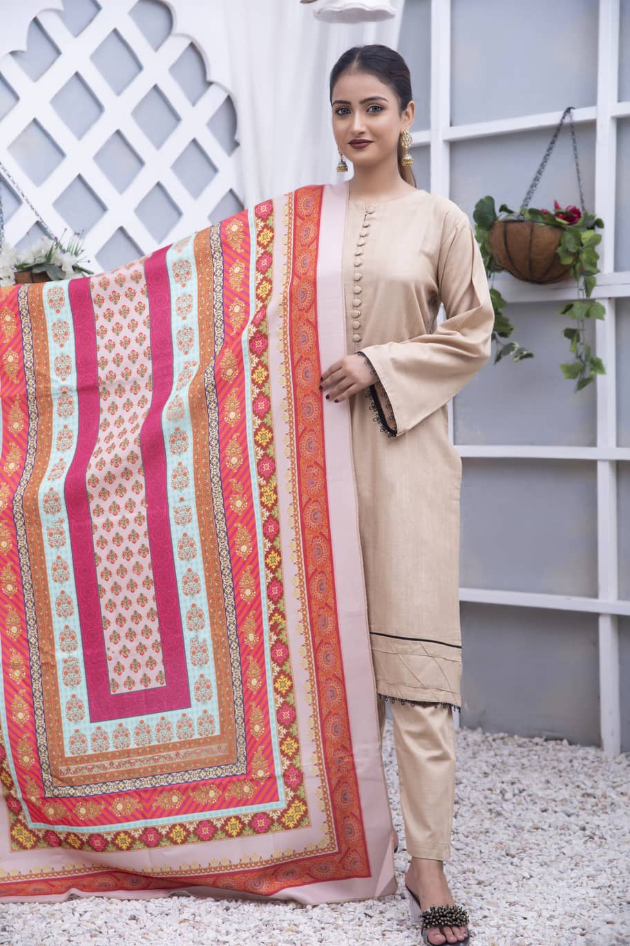 Beige Serenity Classic Outfit