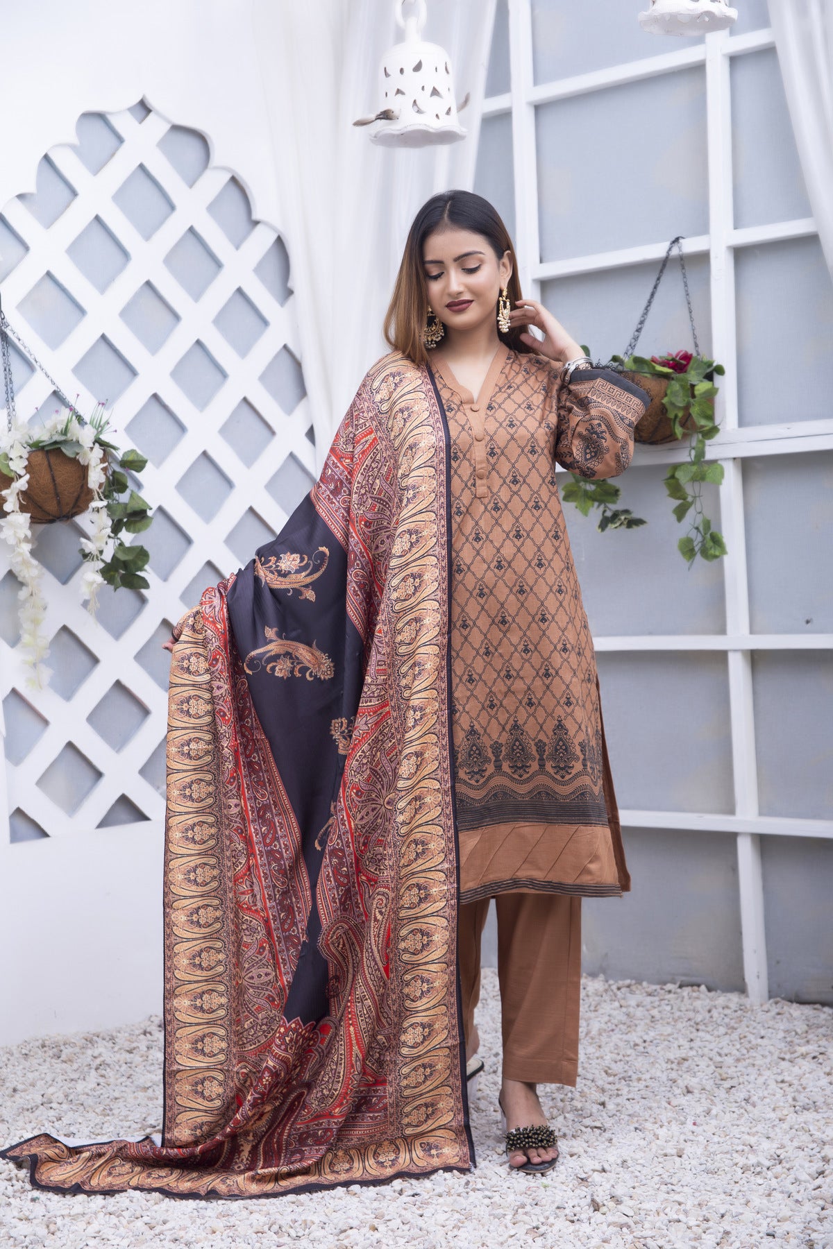 Khaddar 3 PC SUIT D 532